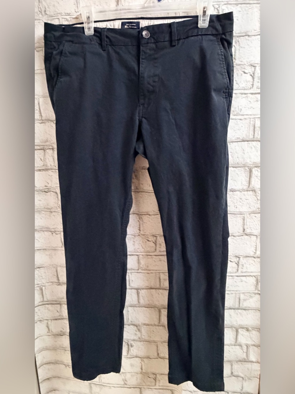 Navy Blue Slim Chinos Ben Sherman